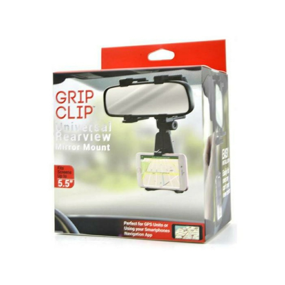 Rearview mirror Grip clip mount universal